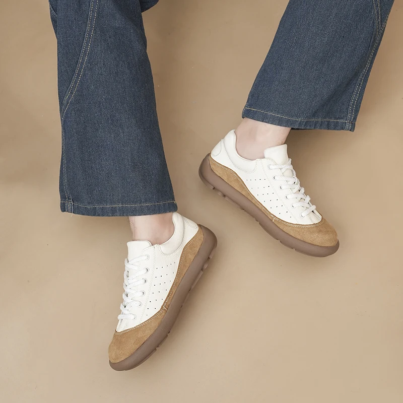 

Высококачественные мужские повседневные туфли с цветовыми блоками, перфорированные, дышащие, износостойкие, устойчивые к запаху, подходят для ежедневных поездок