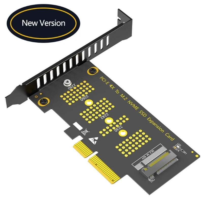 

A52B Efficient Nvme Solid Disk to PCIe 4X Adapter Expansion Card Fast Speed Transfer