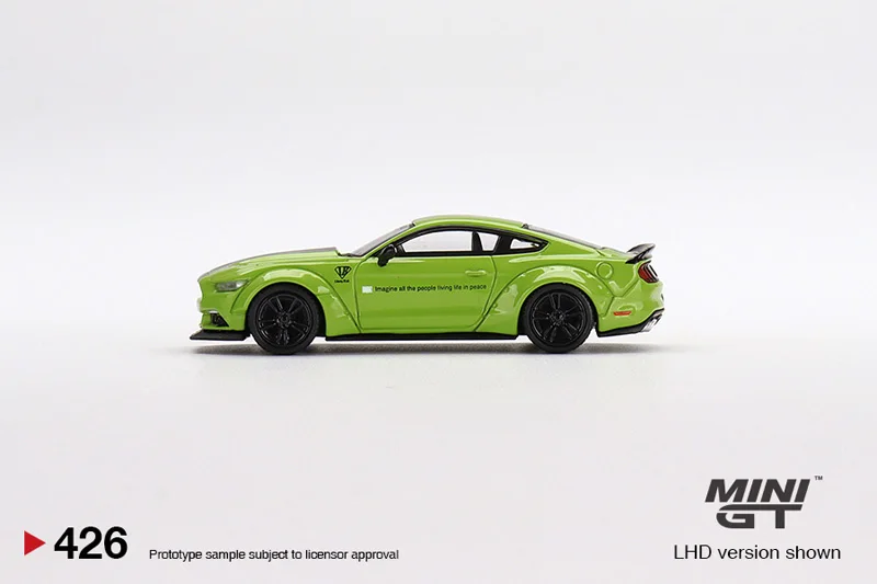 TSM MINI GT #426 1:64 Ford Mustang widebody LB modified  Die-cast  alloy car model