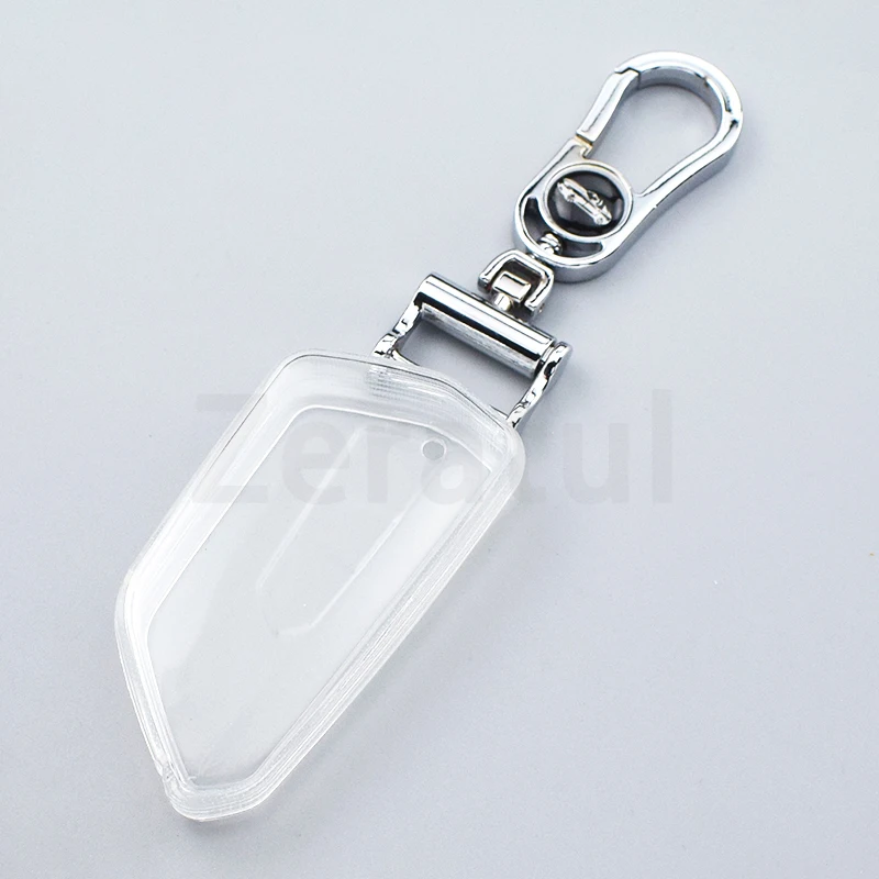 Transparente TPU Shell Fob Für Volkswagen Golf 8 MK8 ID-4 ID-6 Für Skoda Octavia A8 Für Seat Leon FR MK4 Cupra Auto Schlüssel Fall Abdeckung