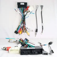 Decodificador de caja Canbus de radio de coche para Hyundai tucson arnés Cables cableado Pin arnés enchufe Cable de alimentación Android