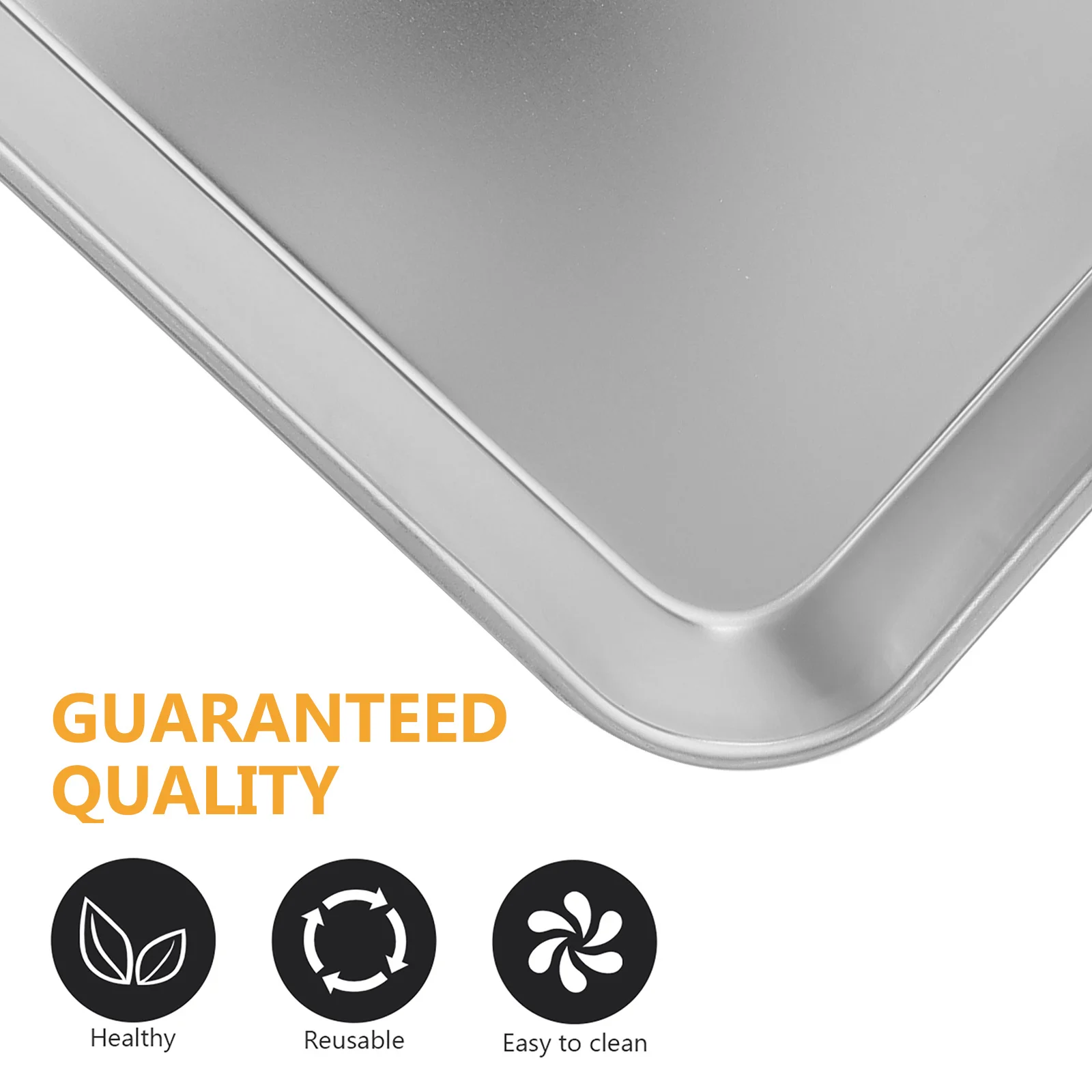 

Stainless Steel Tray Large Capacity Easy Clean Surgical Square Tray for Medical Tools Injection Therapy Equipment