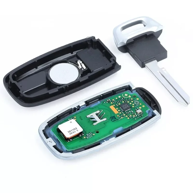 

KEYECU 4 кнопки, 433 МГц, чип 4A для Nissan ARIYA Pathfinder Versa 2022 2023 2024 2025, автомобильный смарт-ключ-пульт дистанционного управления KR5TXPZ1