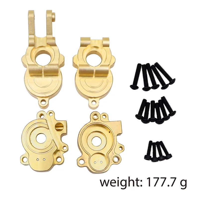 Picture 4: Yikong Yk4106 Yk4107 Metal Upgrade Accessories Front Rear Axle Shells Counterweight Armor Steering Cup C Seat Shock Absorber Rc