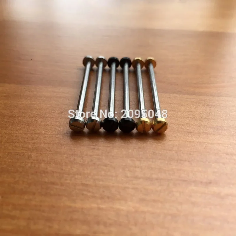 2piece/sets 33mm steel/gold colors watch screw tube rod  stem for NX Nixon 51-30 watch case lug link A083 parts tools