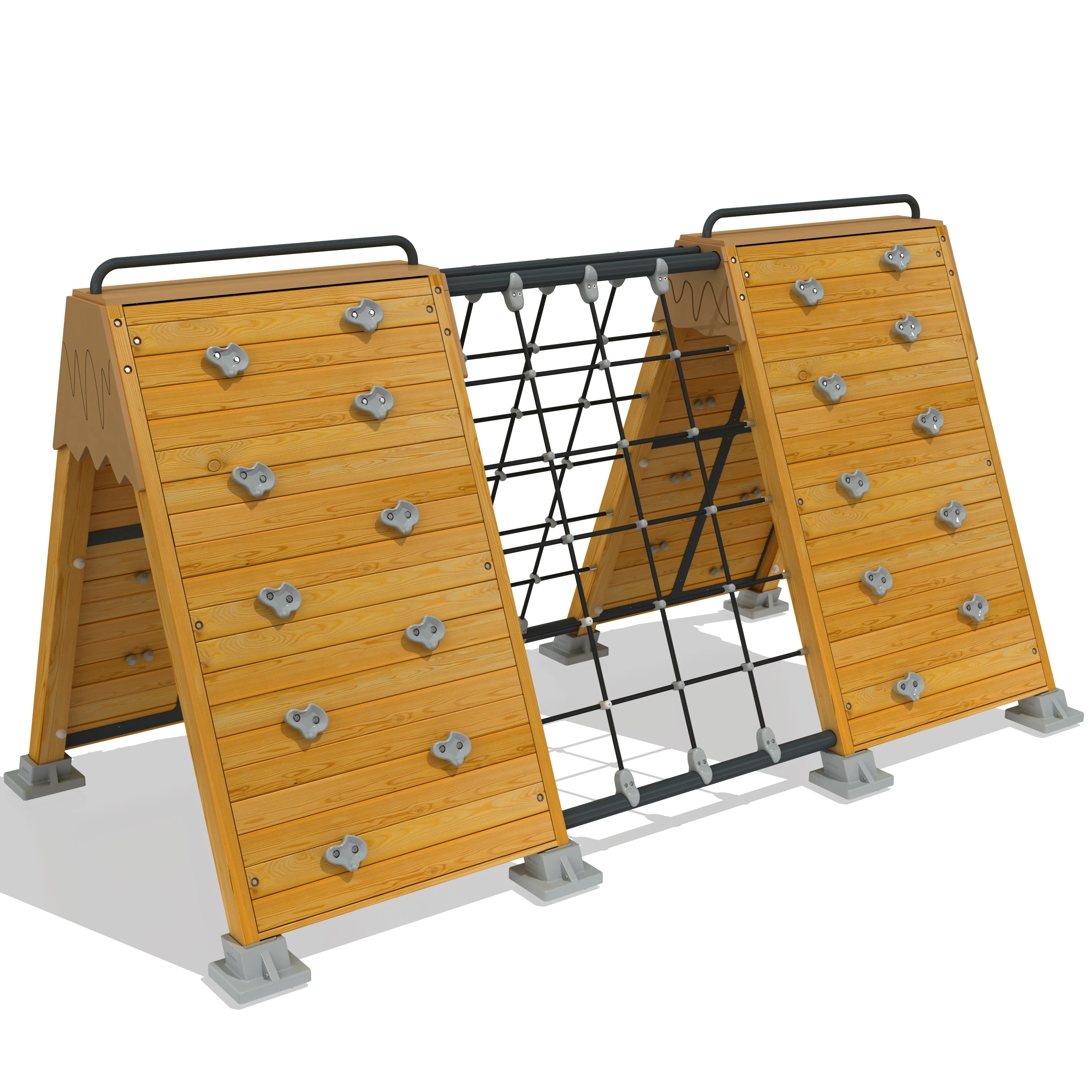 ملحقات ملعب جدار تسلق خشبي Mae-019b #1