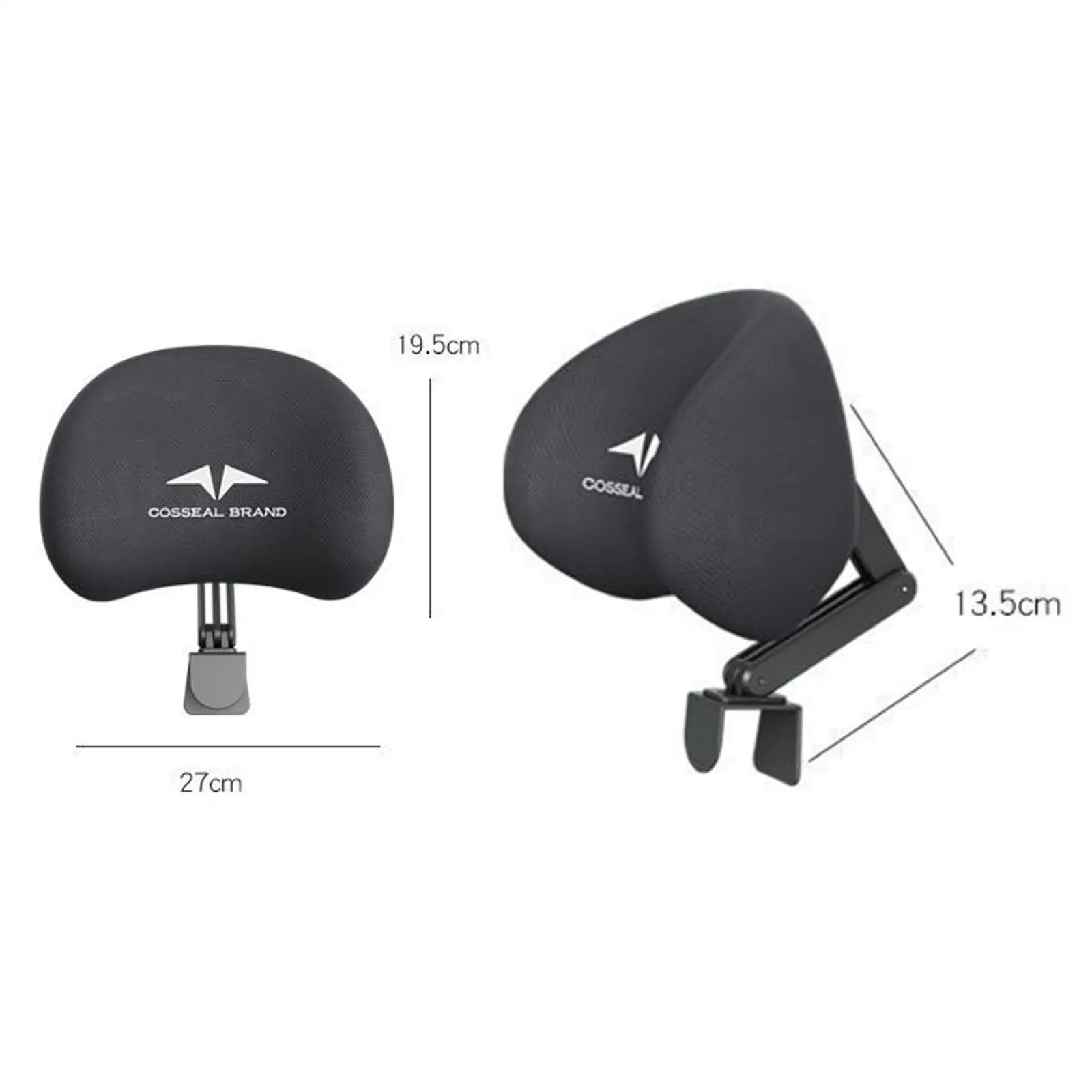 Office Chair Headrest Adjustable Height Angle Home Office Chair Neck Pillow image 6