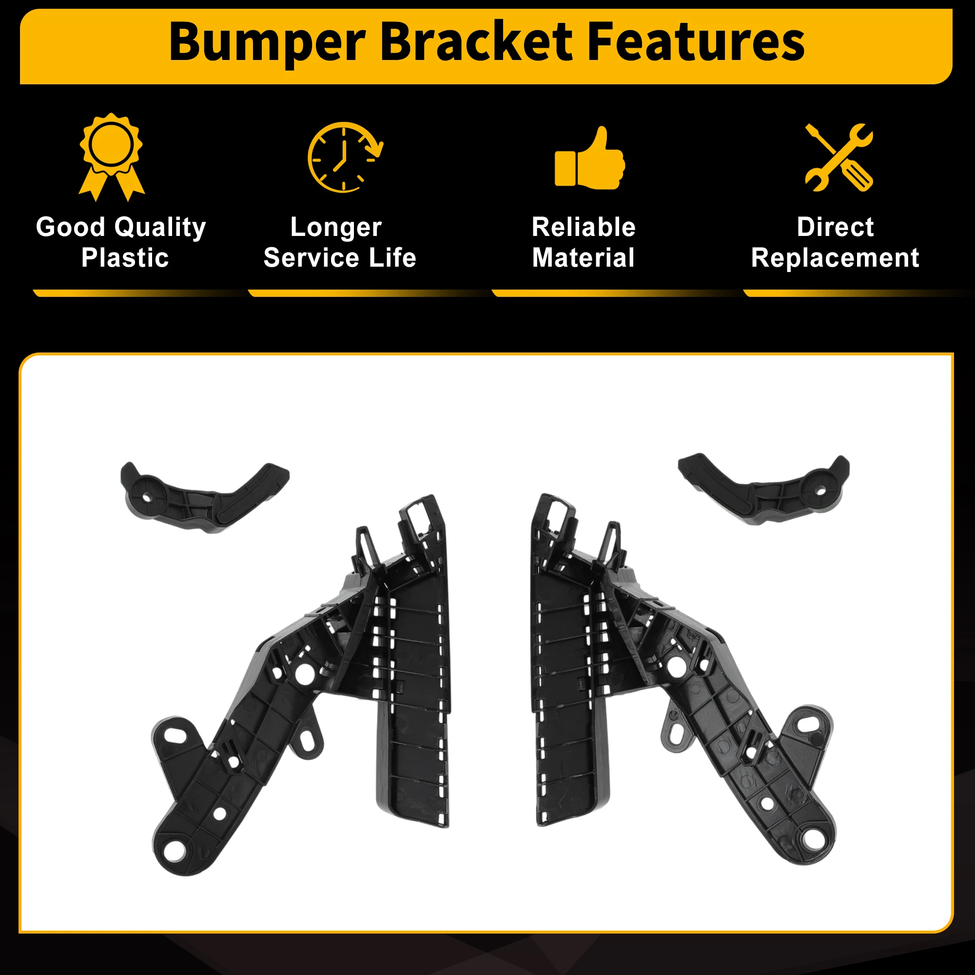 Фиксатор кронштейна переднего бампера UXCELL для Nissan Altima No 620593TA0A/622273TA0A 1 комплект