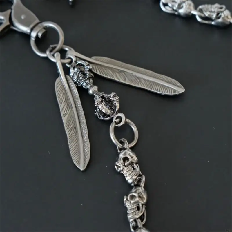 77He Tengkorak Rantai Tengkorak Mode Disesuaikan Rantai Rantai Logam Rantai Rantai Sempurna untuk Manusia