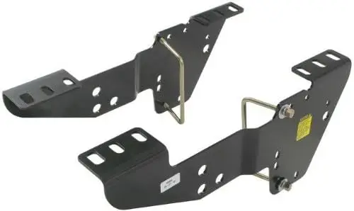 Reese Fifth Wheel Hitch Mounting System Custom Bracket, Compatible with Select Chevrolet Silverado : GMC Sierra Black