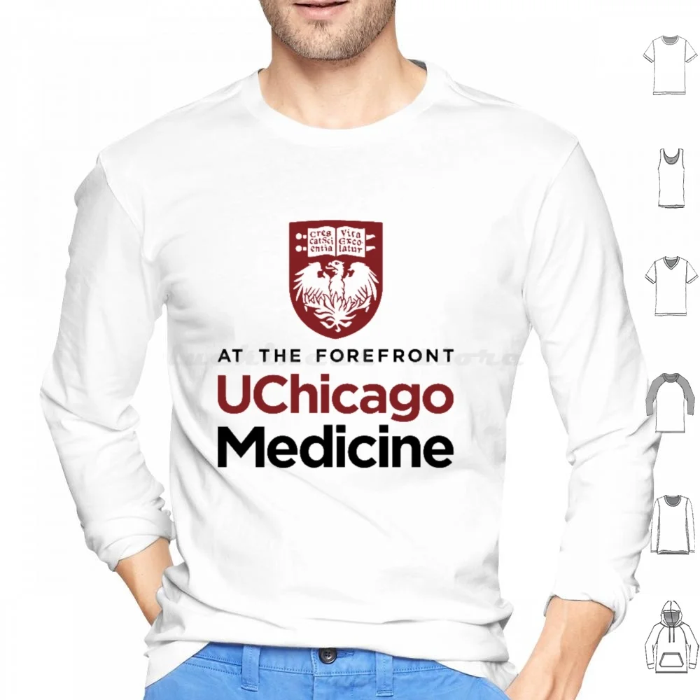 Uchicago Medicine Hoodies Long Sleeve University Of Chicago Uchicago Uchicago Med Med School Uchicago Med School