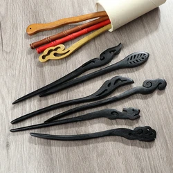 49 stili bastoncini per capelli in legno retrò donna stile cinese bacchette fermagli per capelli fermagli per ragazze etnici antichi accessori per capelli gioielli