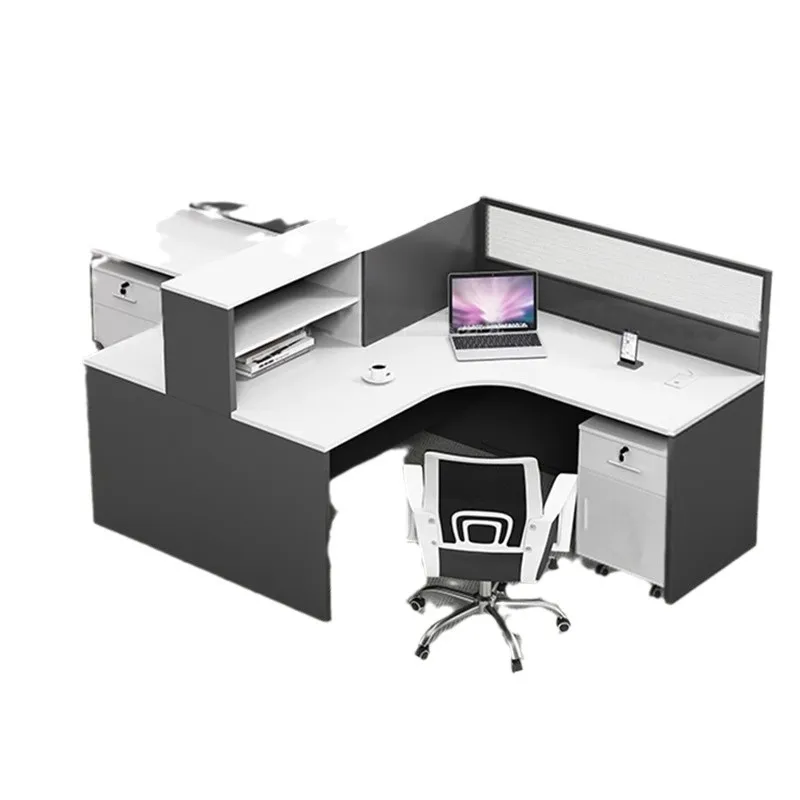 

Staff office and chair combination simple modern screen workstation staff office desk financial