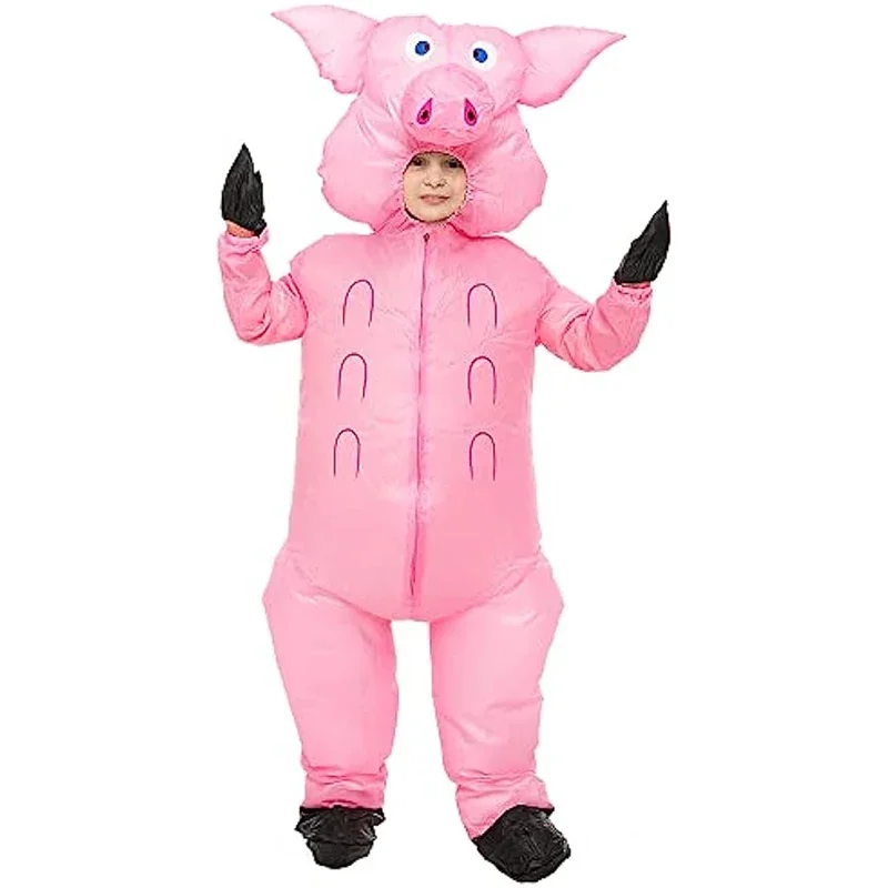 

Pig Costume Kids Inflatable Pig Costume Child‘s Costumes Boys Girls Small Dress Suit Masquerade Purim Christmas Party Cosplay