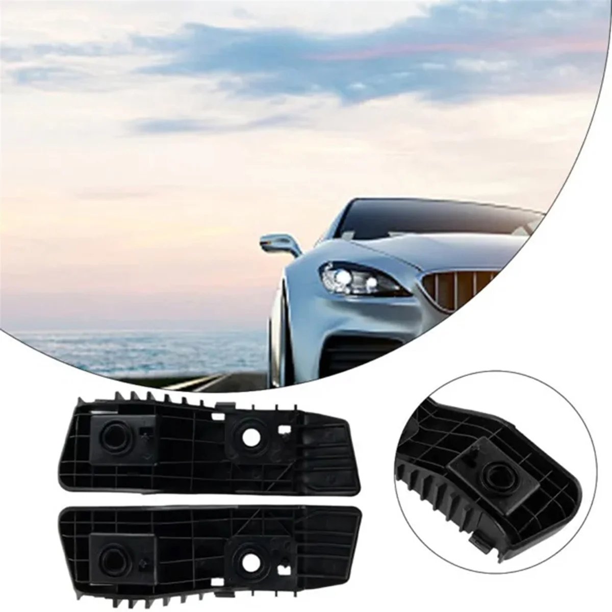 1 Pair Rear Tail Light Fixing Bracket for Tesla Model 3 1083992-00-D 1083993-00-D Exterior Accessories