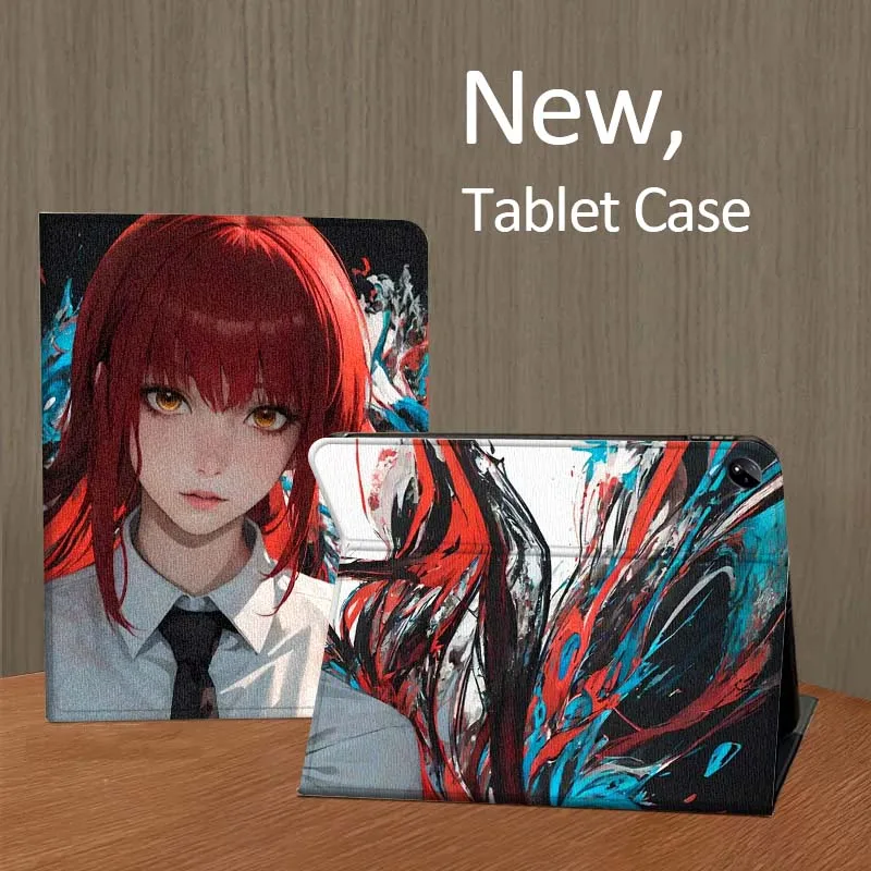

C-Chainsaws Girl Cool Tablet Case For Vivo IQOO Pad Air Pad3 IQOO Pad5 Pad2 Pad3 SE Pro 11.5 12.1 12.3 13 Inch