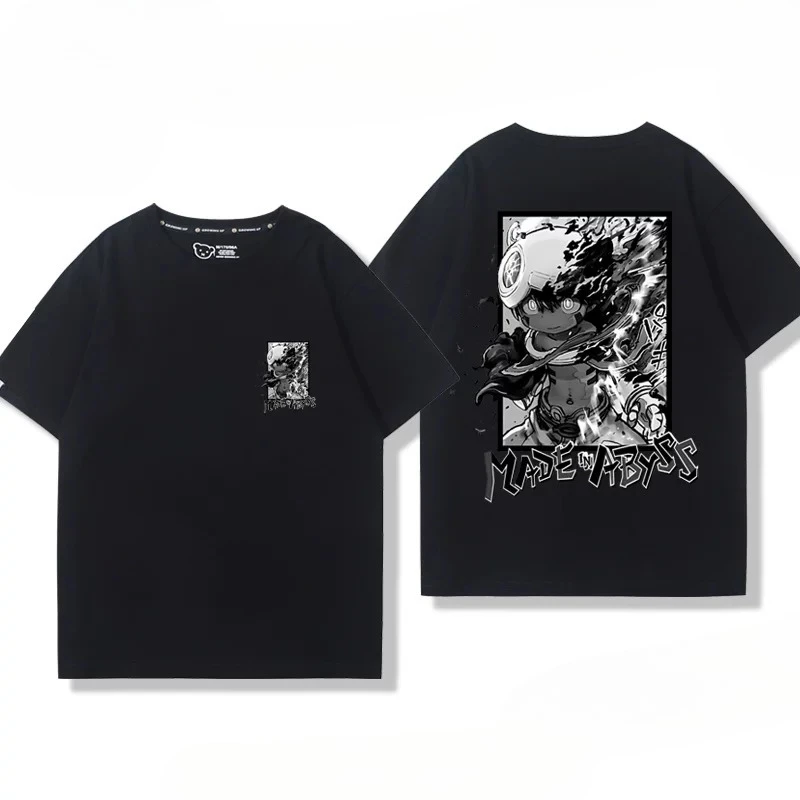 Made in Abyss Reg‌ Graphic T-shirt High-Quality Short Sleeve Summer O-Neck Comfortable Streetwear Harajuku Y2k Men's Clothing