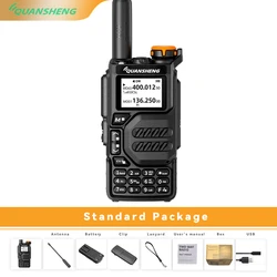 Quansheng Walkie Talkie UV-K5 Long Range Air Dual-Band 2-Way Radio 5W High Power Portable 200 Channel FM Ham Two Way Radio