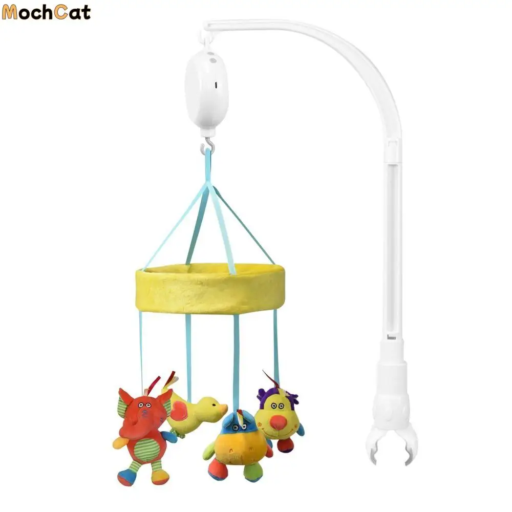 Soporte giratorio para juguetes de cuna, soporte para móvil, estante colgante, campana para cama, Clip colgante, equipo DIY, sonajero antideslizante, soporte para brazo de juguete