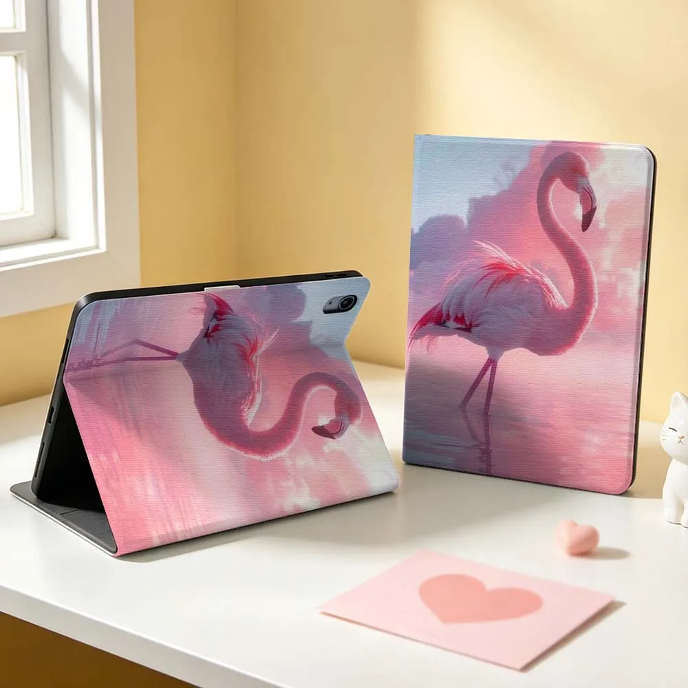 Animal Flamingo Pattern Soft For Apple iPad Pro Mini A16 A17 A14 4 5 6 7 6th 7th Gen 9.7 12.9 11 13 M4 inch Tablet Case