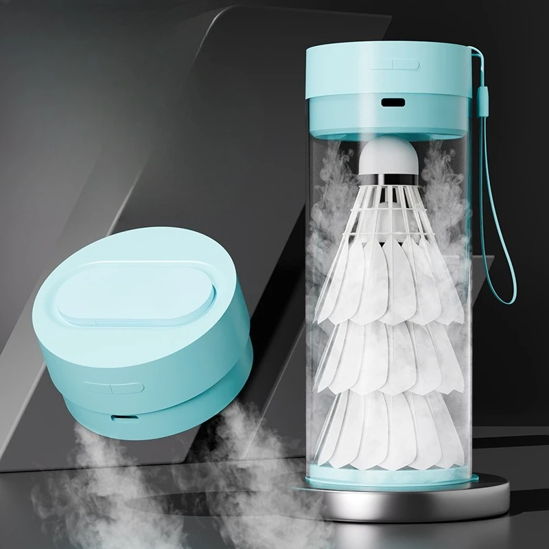 

Portable Badminton Steamer Lightweight Mini Badminton Humidifier Durable Small Fumigating Ball Spray ABS Badmintons Equipment