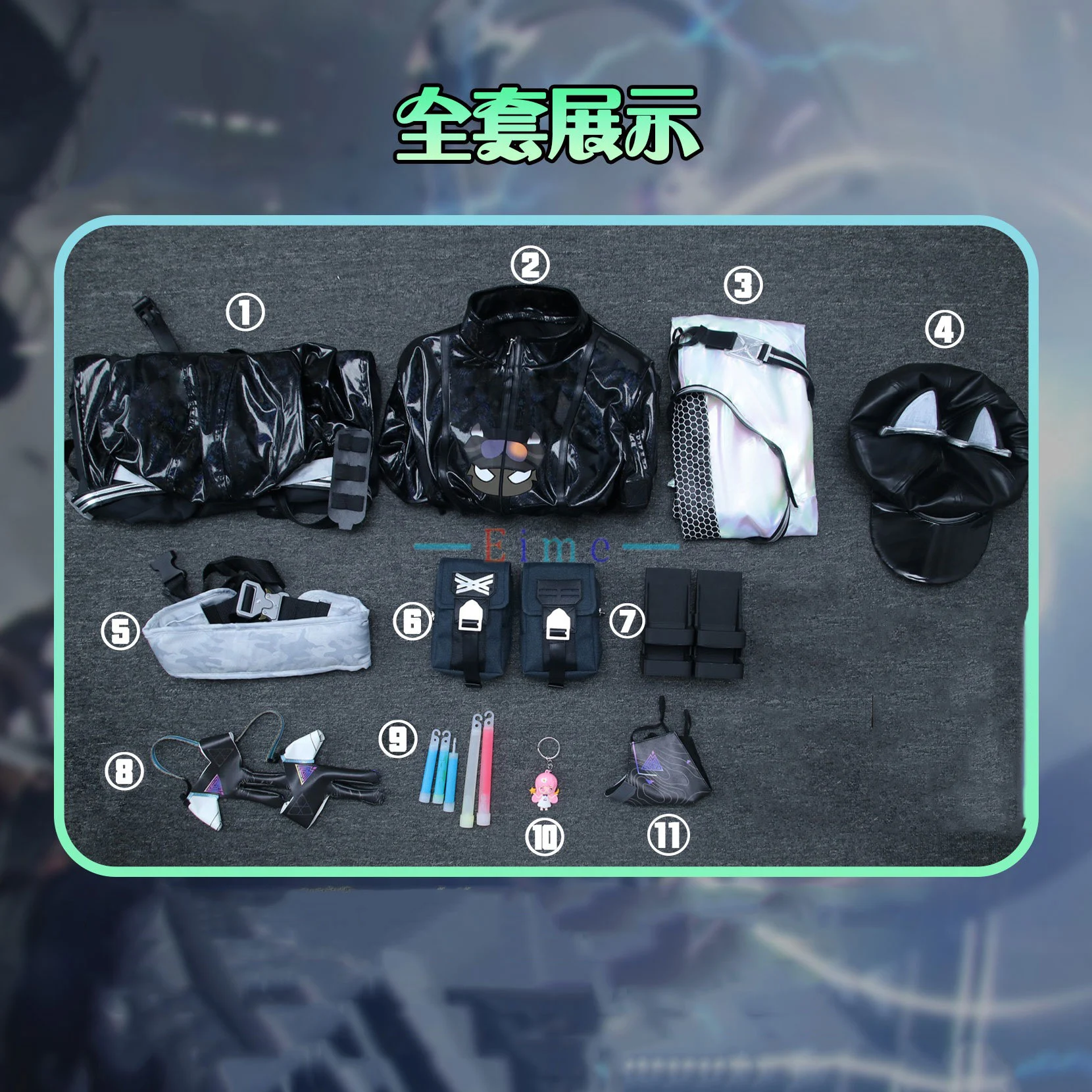 لعبة دلتا فورس لونا كيم تأثيري حلي المرأة يتوهم موحدة قبعة الدعامة هالوين كرنفال حفلة البدلة لعب الأدوار القماش مخصص