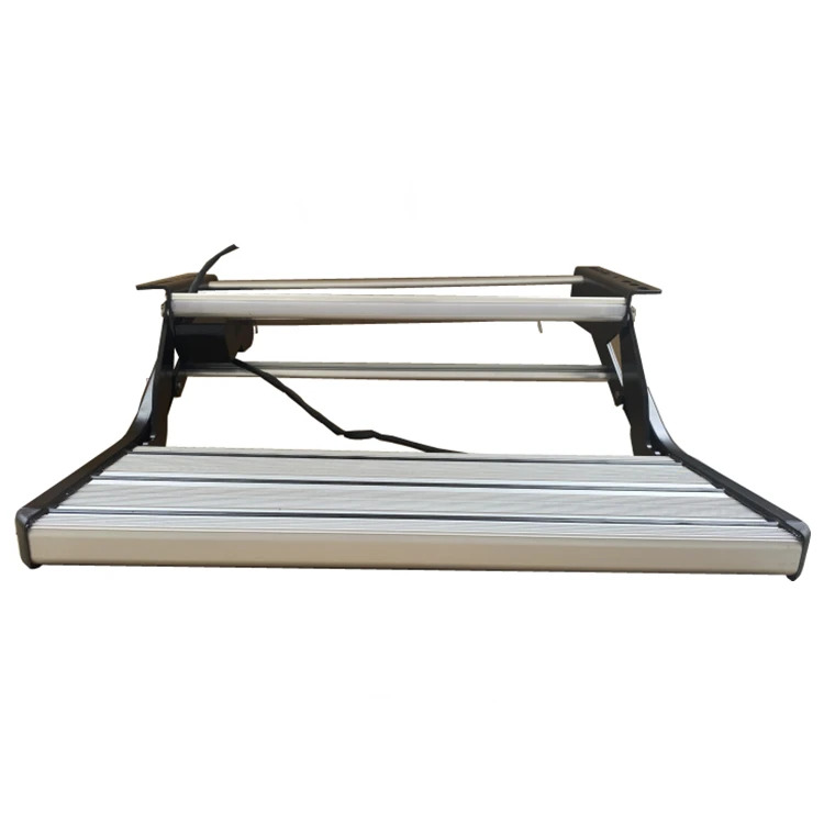 

Caravan RV Motorhome Parts Accessories Aluminum Alloy Electric Single Layer Folding Step | Can Bear 200KG