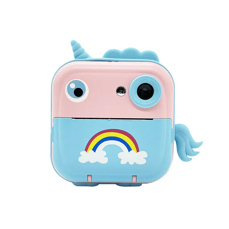 2.4-inch Instant Print Digital Camera for Children, High-definition Digital Camera, Mini Camera, Video Recording, Thermal Paper.