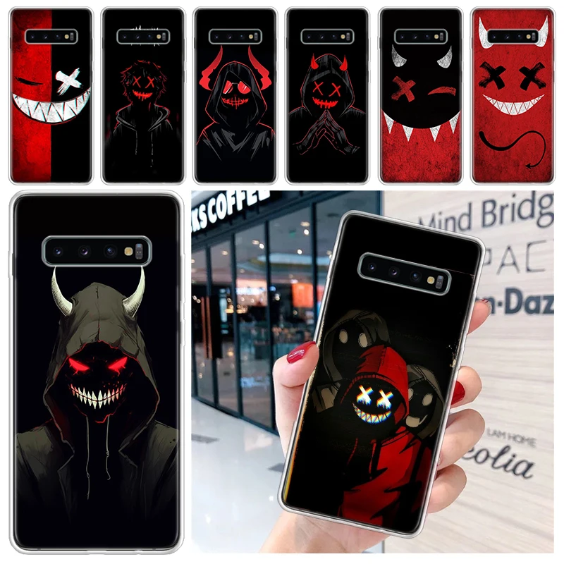 Devil Bad Boy Anime Soft Phone Case for Samsung Galaxy S24 S23 S22 S21 Ultra S20 FE S10 Plus S9 + Print Fundas Cover Capa