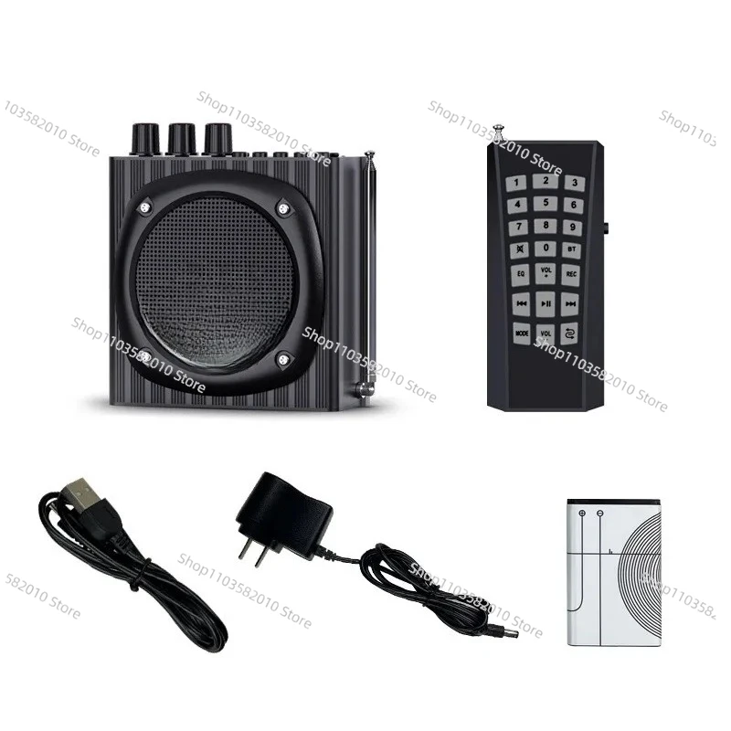 Mini Rechargeable Portable Amplifier for Teacher Voice Amplifier with Remote Control Bird Caller