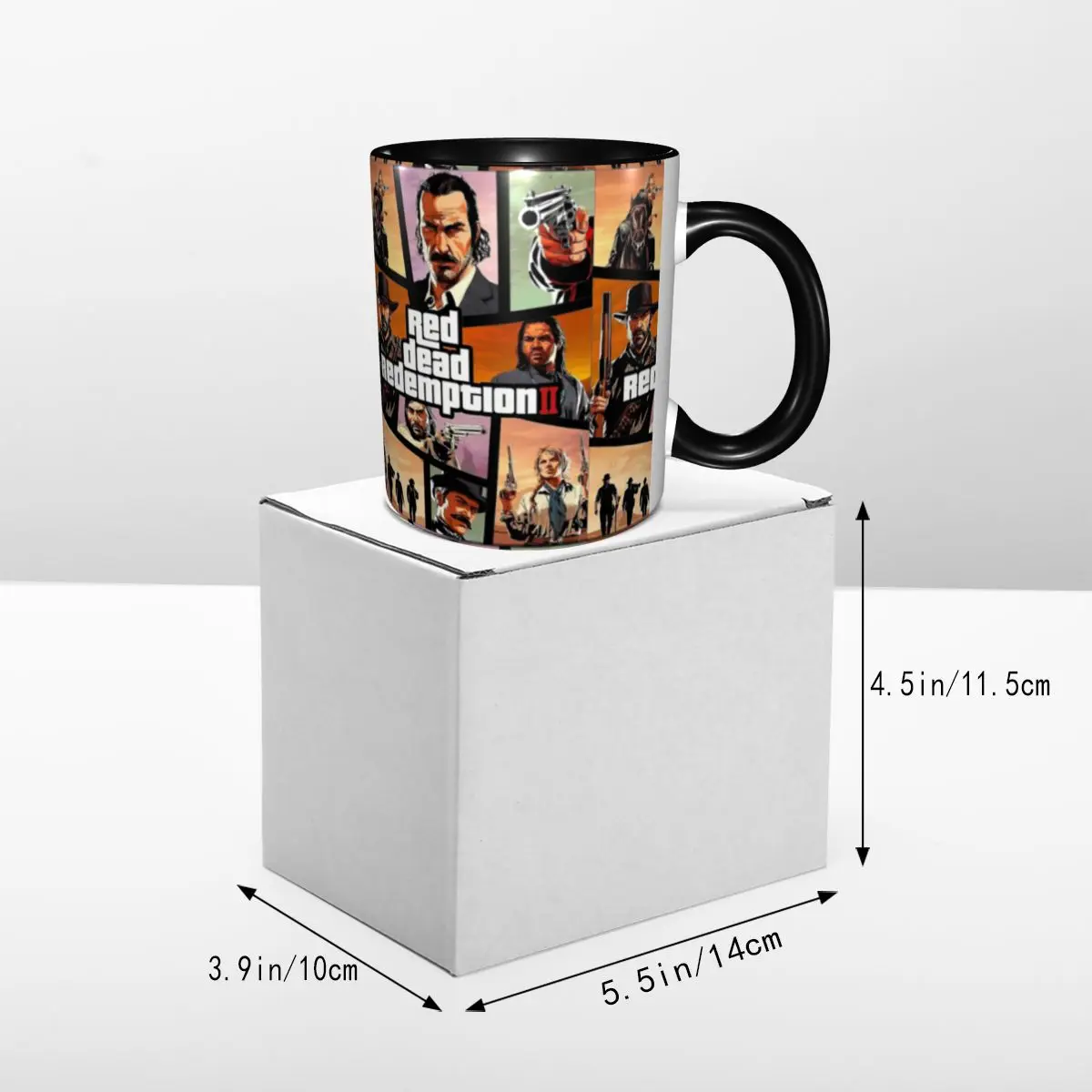 Red Dead Redemptions Vedio Action Geme Mugs Novelty Coffee Cup Gifts For Women Men