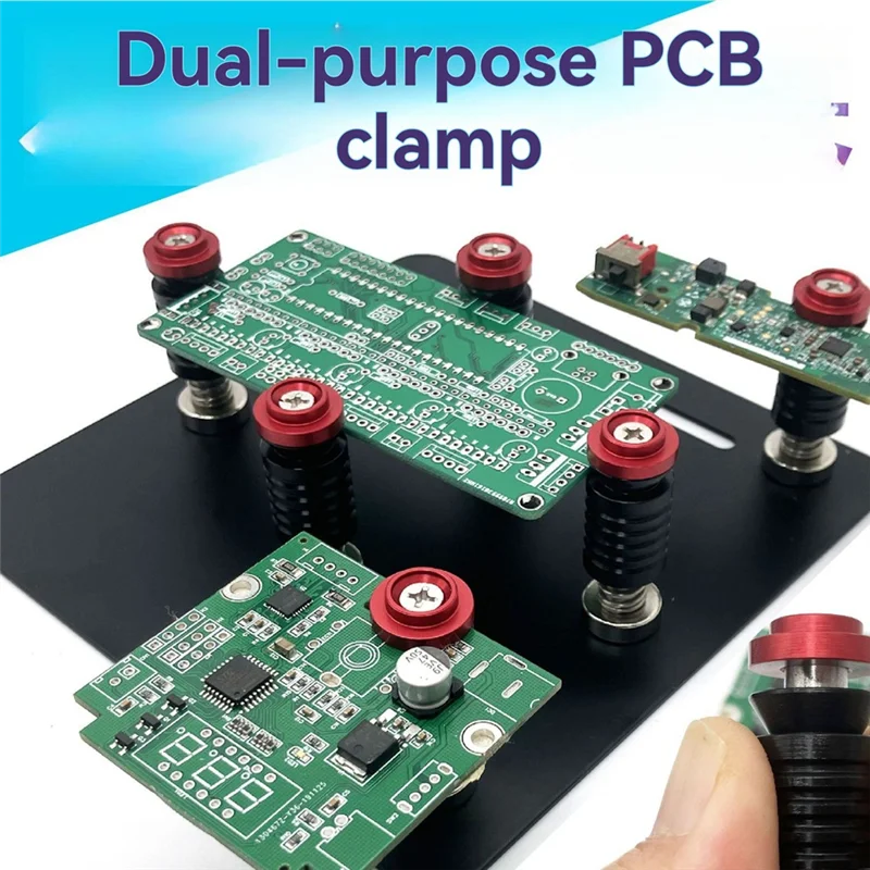 ABNO-PCB تركيبات حامل اللوحة منصة لحام عالمية مع دبابيس مغناطيسية الأخدود المشبك لتركيب لوحة دوائر كهربائية