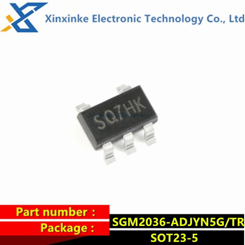 

20PCS SGM2036-ADJYN5G/TR SOT23-5 Low Dropout Linear Regulators Chip SGM2036-2.8YN5G/TR SGM2036-2.8 SGM2036-3.3YN5G/TR