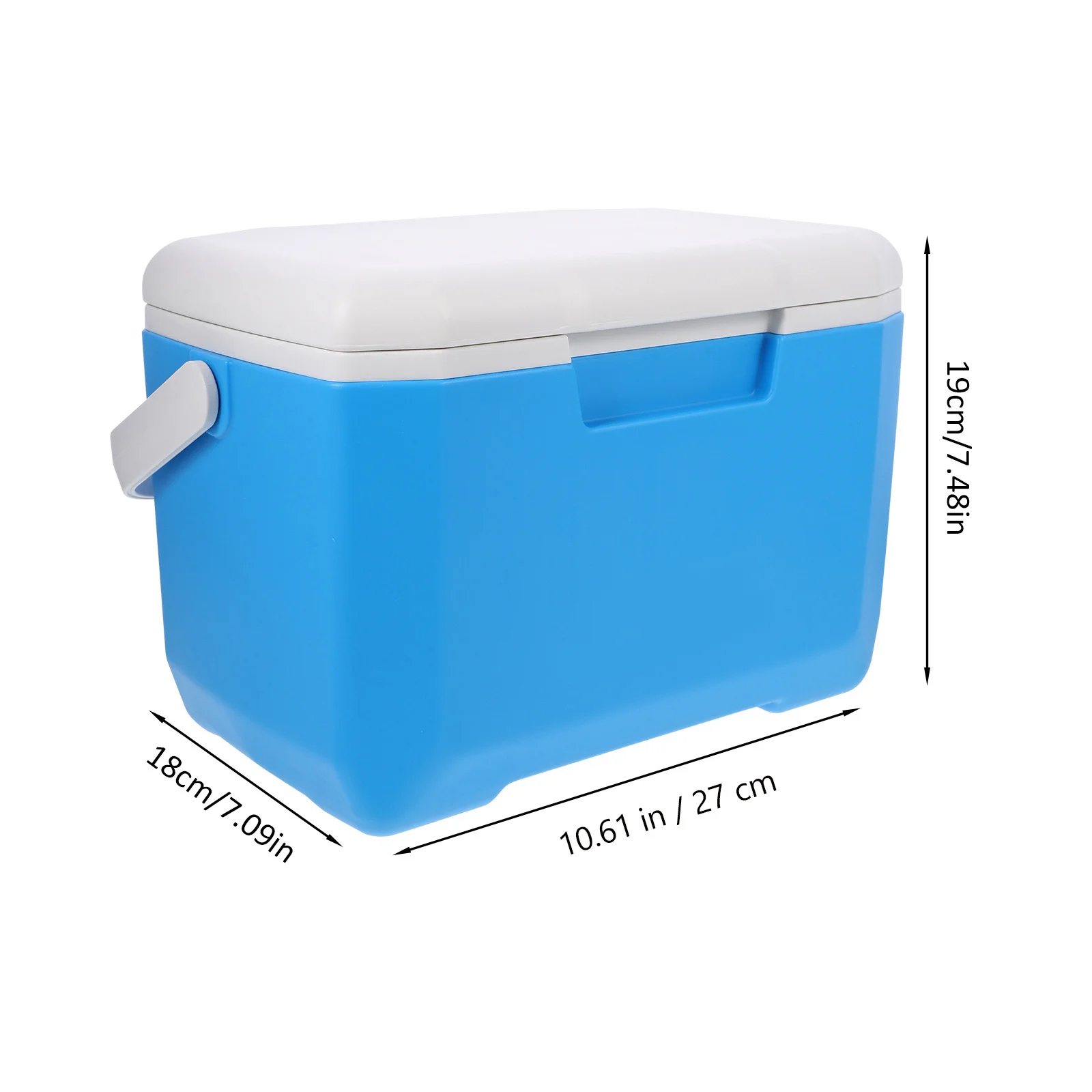 Caja aislada para exteriores, caja de almacenamiento de almuerzo con sello de cremallera de gran capacidad, contenedor de comida para Picnic, cesta refrigeradora portátil