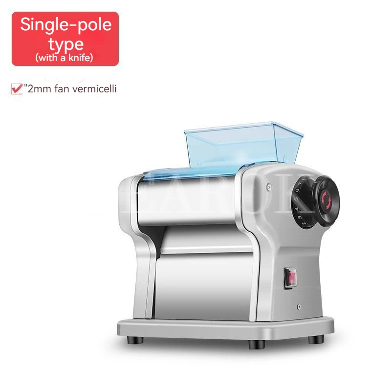 Electric Noodle Dumpling Wrapper Machine Pasta Noodle Maker Press All Copper Electric Commercial Household Stainless Steel