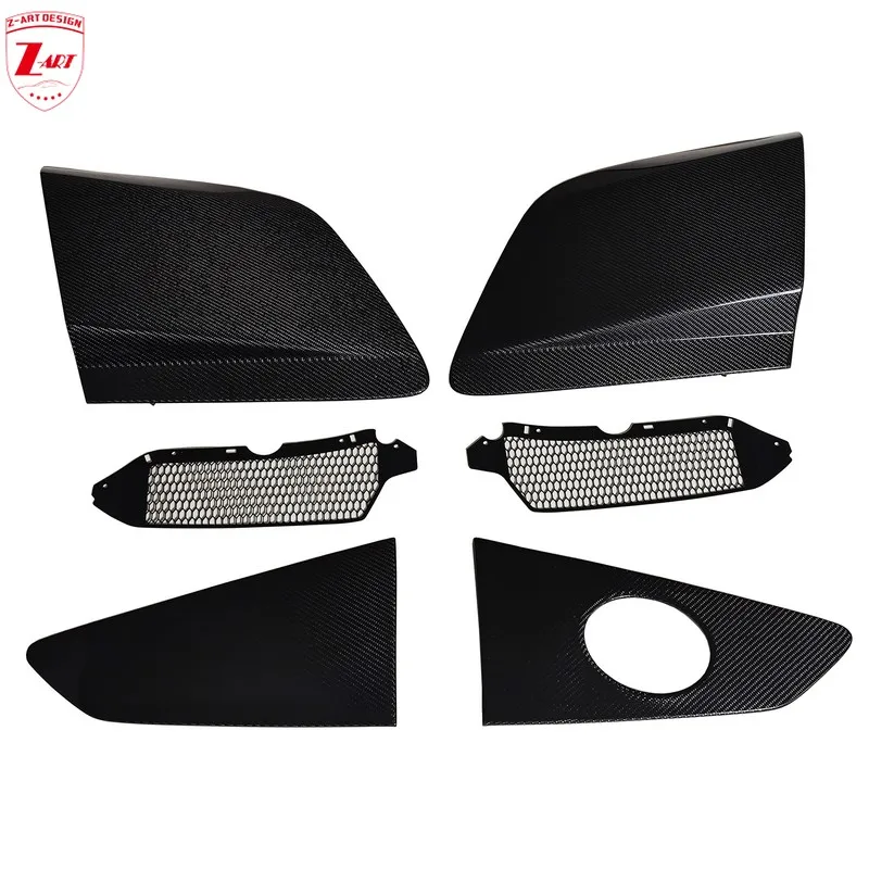 

Z-ART R8 Dry Carbon Fiber Side Vents for Audi R8 Dry Carbon Fiber Rear Fender Vents for R8 2016+