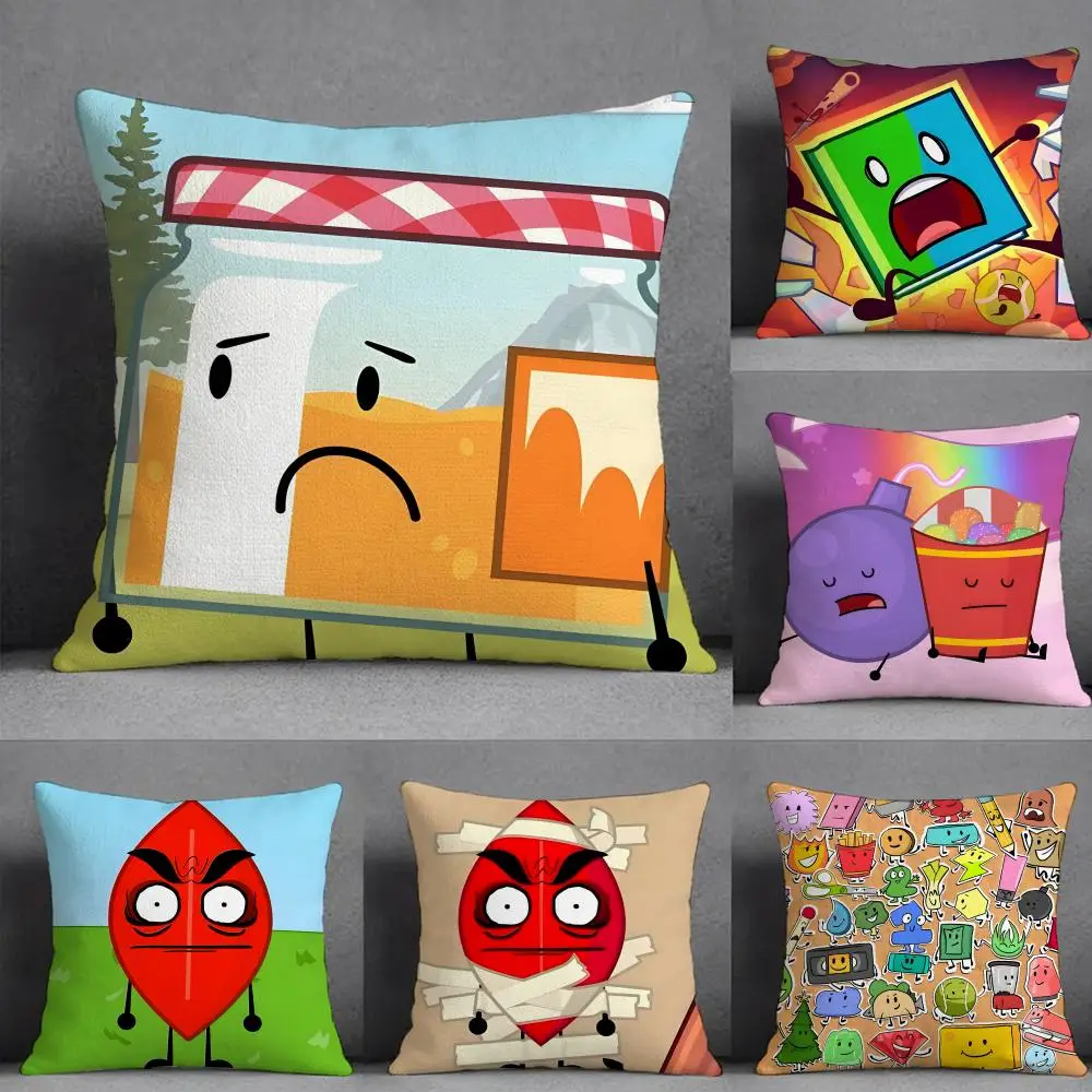 B-Battle For Dream Island Pillow Case Pillowcase, Double-sided Printed, Sofa Cushion, Bedroom Headboard Pillow
