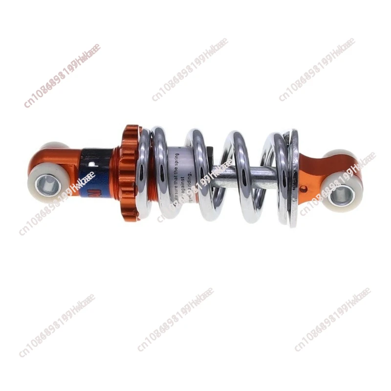 49CC mini trot shock absorber electric four-wheel sports car shock absorber 125 long 400 electroplated spring 2PCS