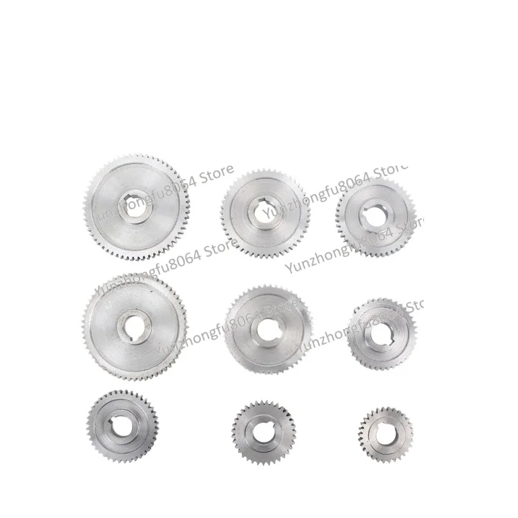

CJ0618-0-18341B 9-piece Set, Lathe Accessories, Metal Metric Exchange Gear