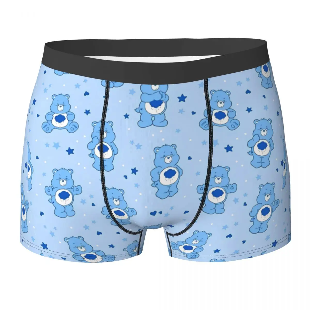 Care Bears Boxer Shorts Pouch ชุดชั้นในคุณภาพการพิมพ์ Boxer Brief Soft Trend Men's Underpants ขนาดใหญ่