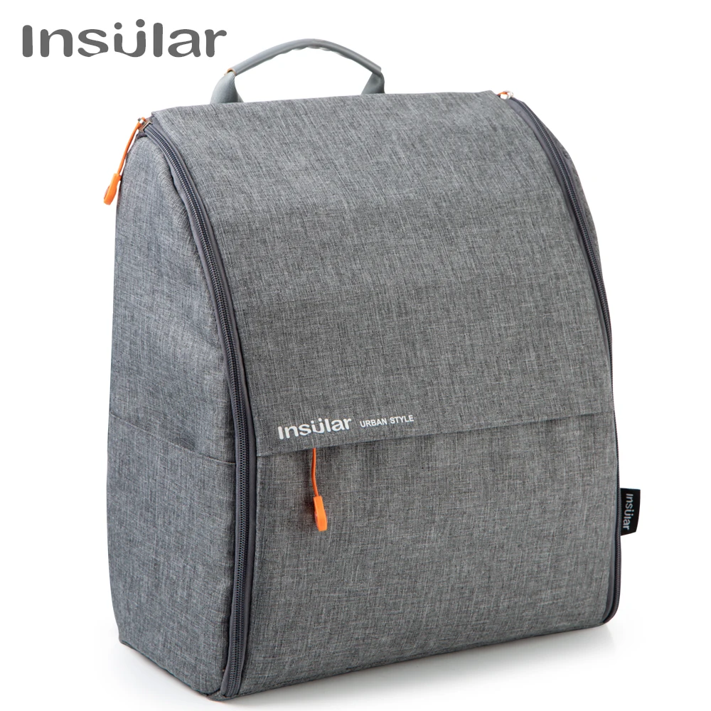 Insular Baby Diaper Stroller Bag Large Capacity Nappy Backpack Designer Nursing Bag Fashion Travel Mommy Backpack Baby Care Bag