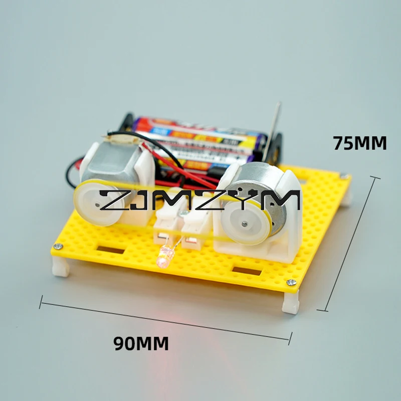 DIY Handmade Motor Generator Science Toy Hand Generator Physics DIY Learning Educational Toys