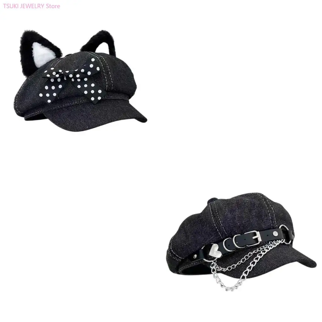 62ke-millenniums-hat-for-women-korean-punk-octagonal-hat-outdoor-street-wear-caps