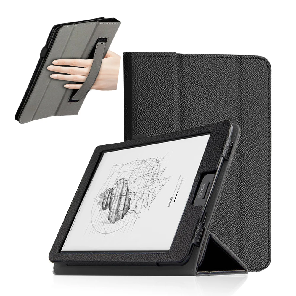 Tri-Folded Stand Adsorption Funda Cover For Onyx Boox Tab Mini C Kon-Tiki / Nova Air 2 3 5 Color Plus Pro 7.8' EReader Handheld