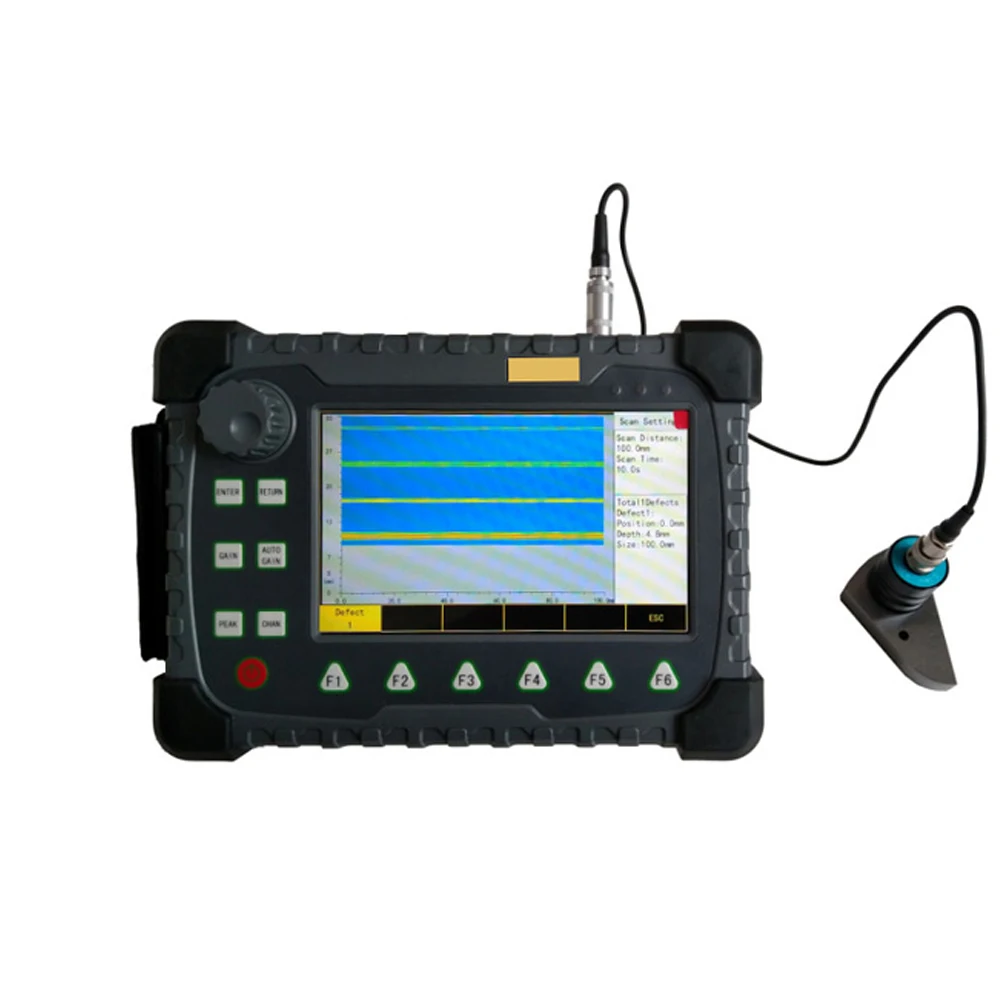 YX-FD850 Digital Ultrasonic Flaw Detector Nondestructive Weld Inspection Defect Detection Equipment for NDT Testing Machine Use