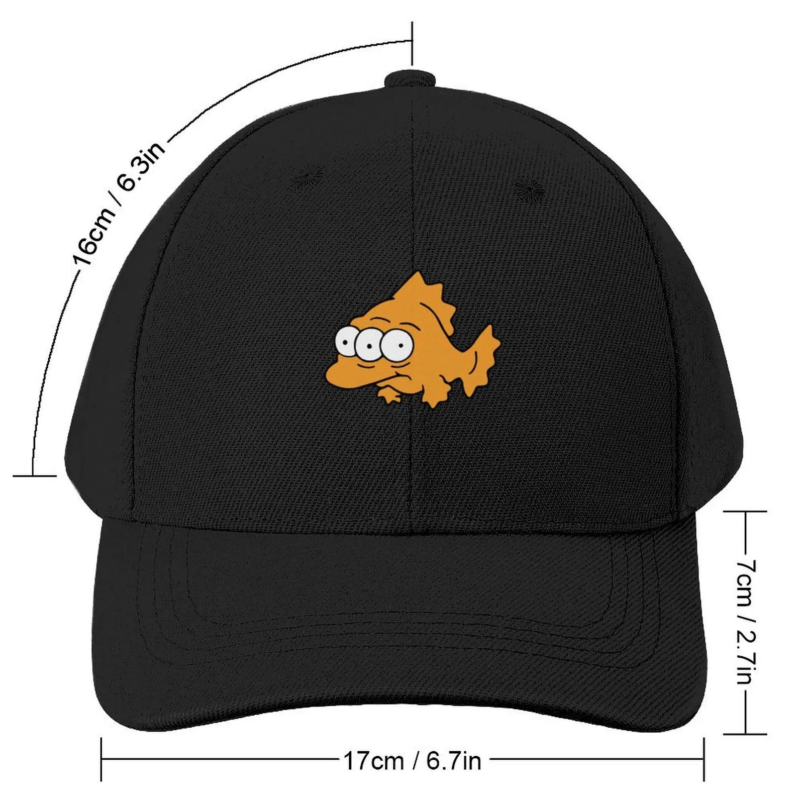 Blinky The Simpsons Themed @HeckinFarOut Baseball Cap Ball Cap Gentleman Hat Trucker Hat Men's Women's