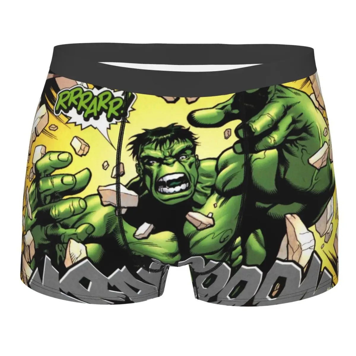 

Новинка на заказ, обои Халка, боксеры, шорты, мужские трусы, эластичные трусы, нижнее белье