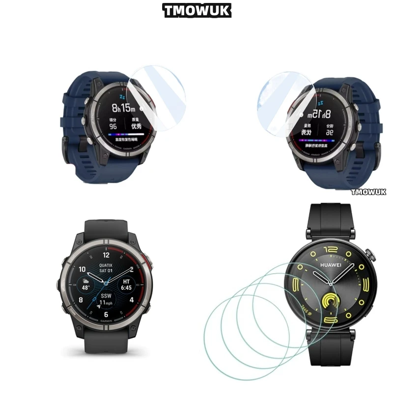 

For Garmin Quatix 7 Pro Quatix7 Screen Protector Accessories HD Clear 9H Anti - Scratch Tempered Glass Film