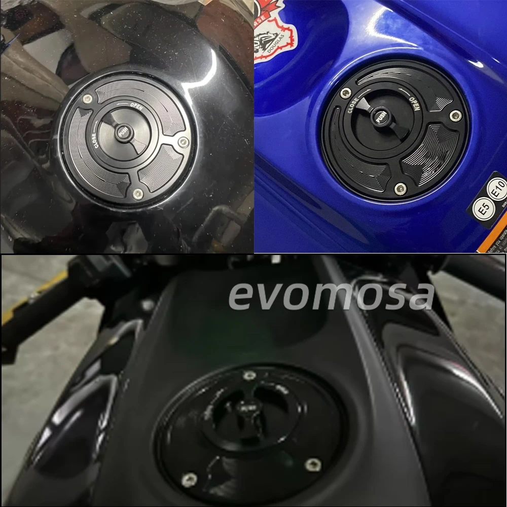 For Kawasaki NINJA1000 Z1000S/SX Z1000 Z800 Z750 Z650 ZX6R ZX10 ZX14R ZX636R VERSYS650 1000 ZX9R Keyless Fuel Gas Tank cap Cover