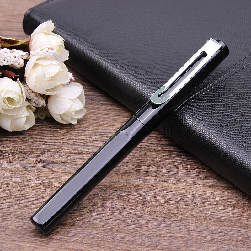 1-teiliger Nachfüll-Gelstift aus Metall mit goldenem Clip, RolleRball Medium